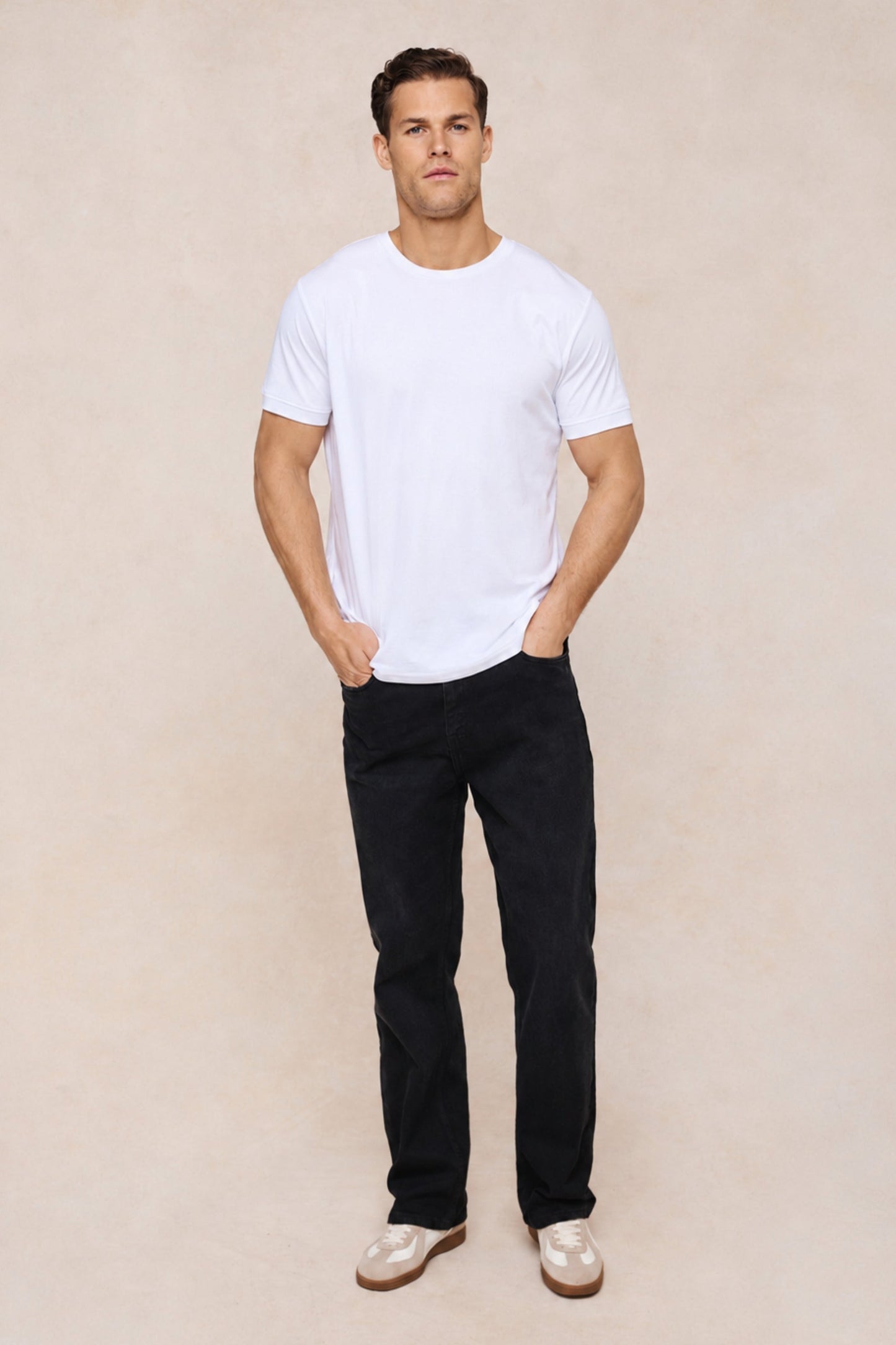 Camiseta Luxe Mercerizada - Blanca