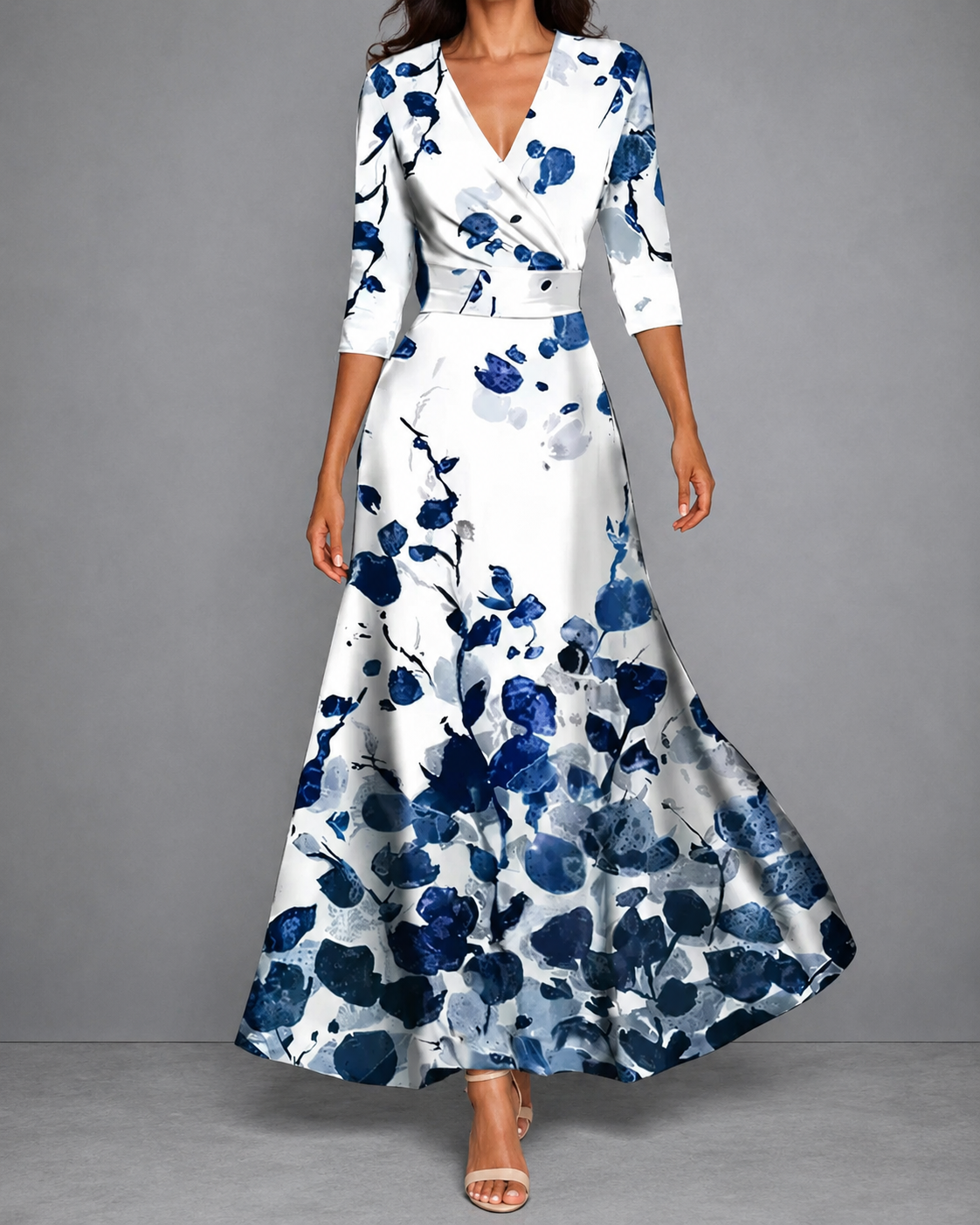 Alma – Vestido Floral Elegante