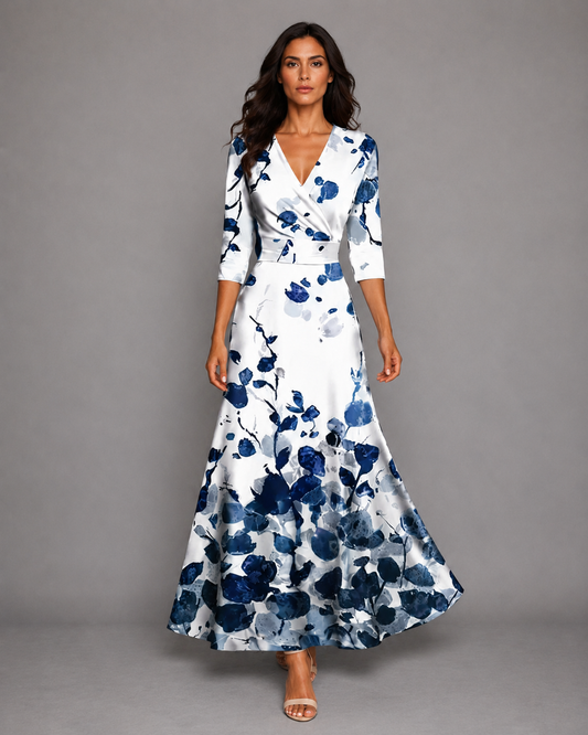 Alma – Vestido Floral Elegante