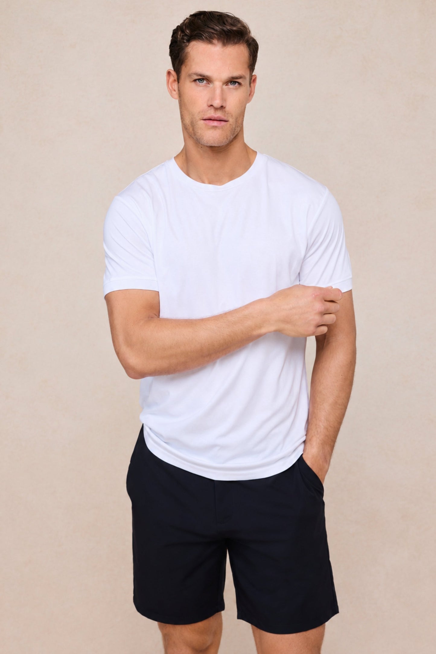Camiseta Luxe Mercerizada - Blanca