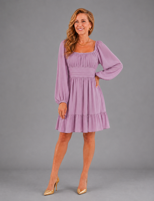 Clara – Vestido Lavanda