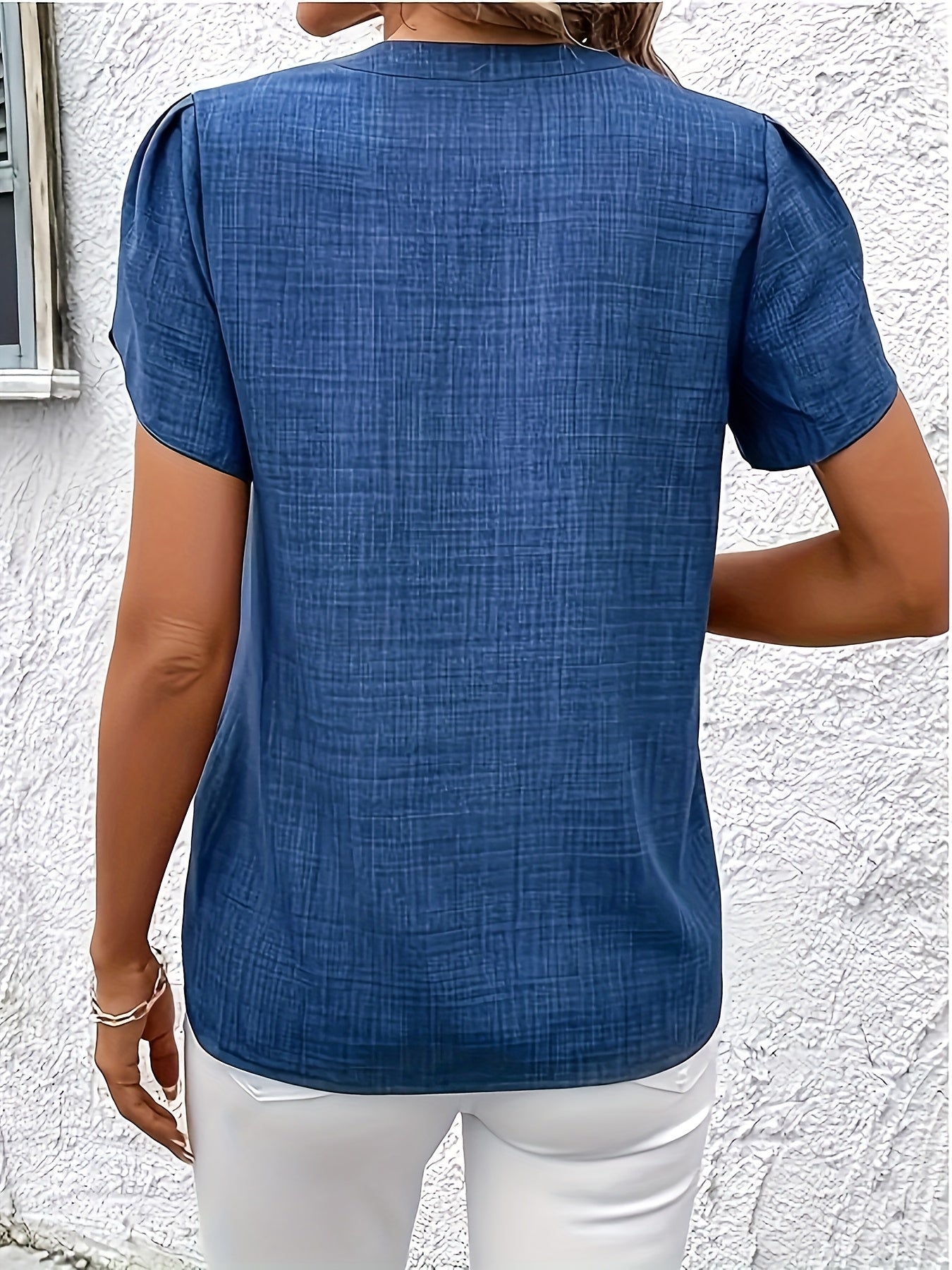 Daniela | Blusa Elegante de Manga Volante
