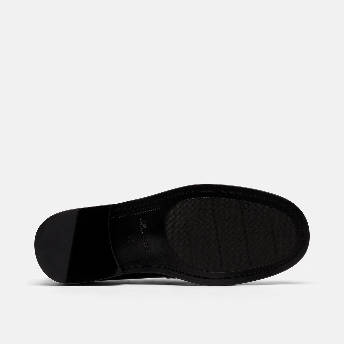 Leo | Mocasines de Charol Negro