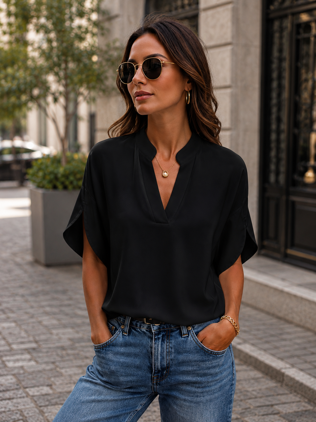 Freya | Blusa Casual de Diseño Exclusivo