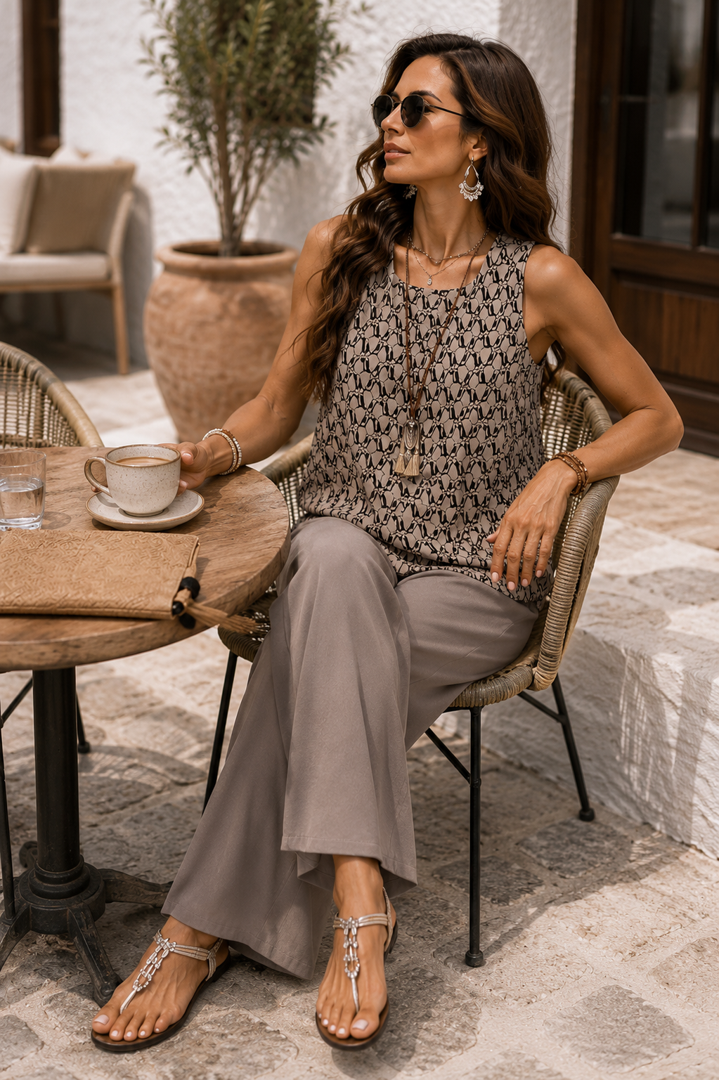 Camelisse – Conjunto Casual Estampado