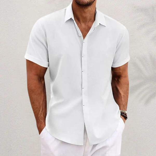 Lorenzo | Camisa clásica de lino