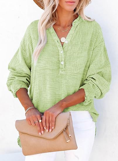 Aroa | Blusa Oversize con Cuello Abierto