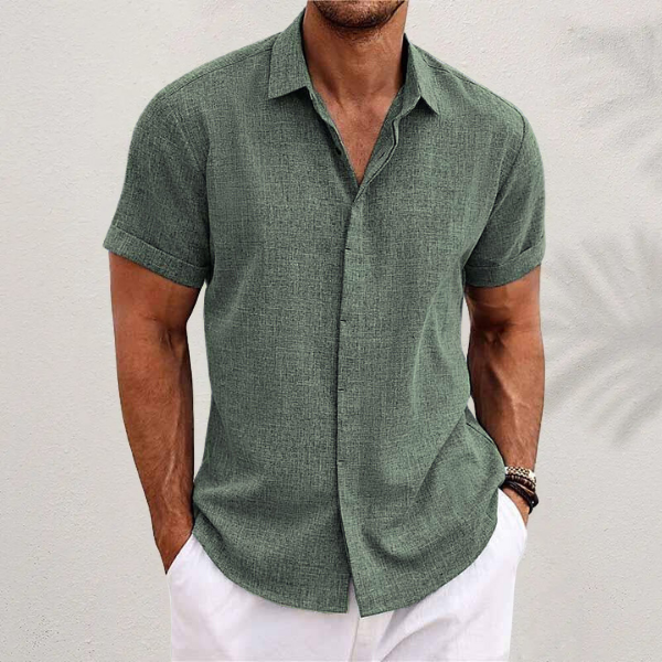 Lorenzo | Camisa clásica de lino