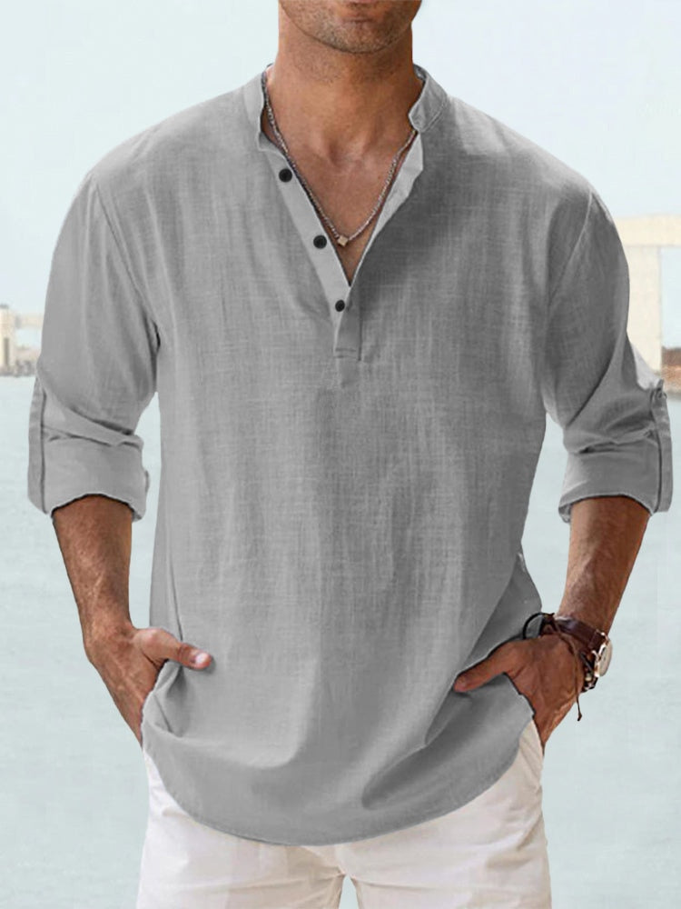 Adriano | Camisa transpirable de lino