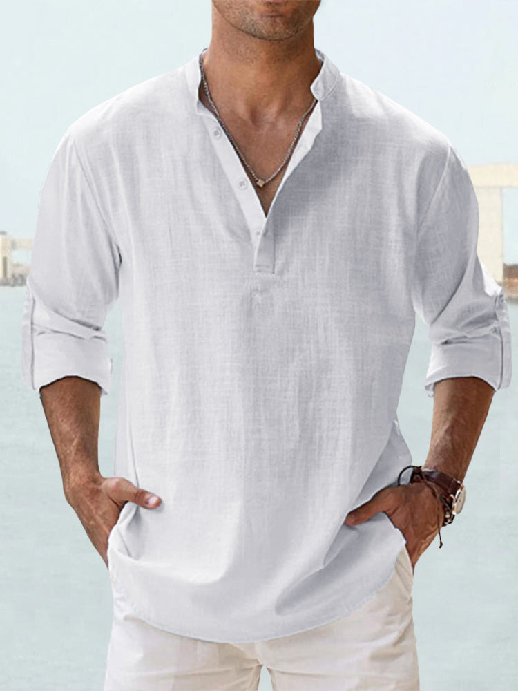 Adriano | Camisa transpirable de lino