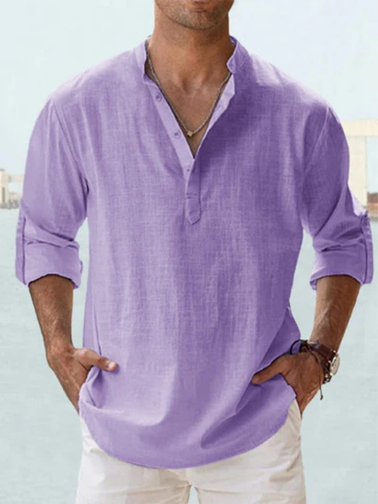 Adriano | Camisa transpirable de lino