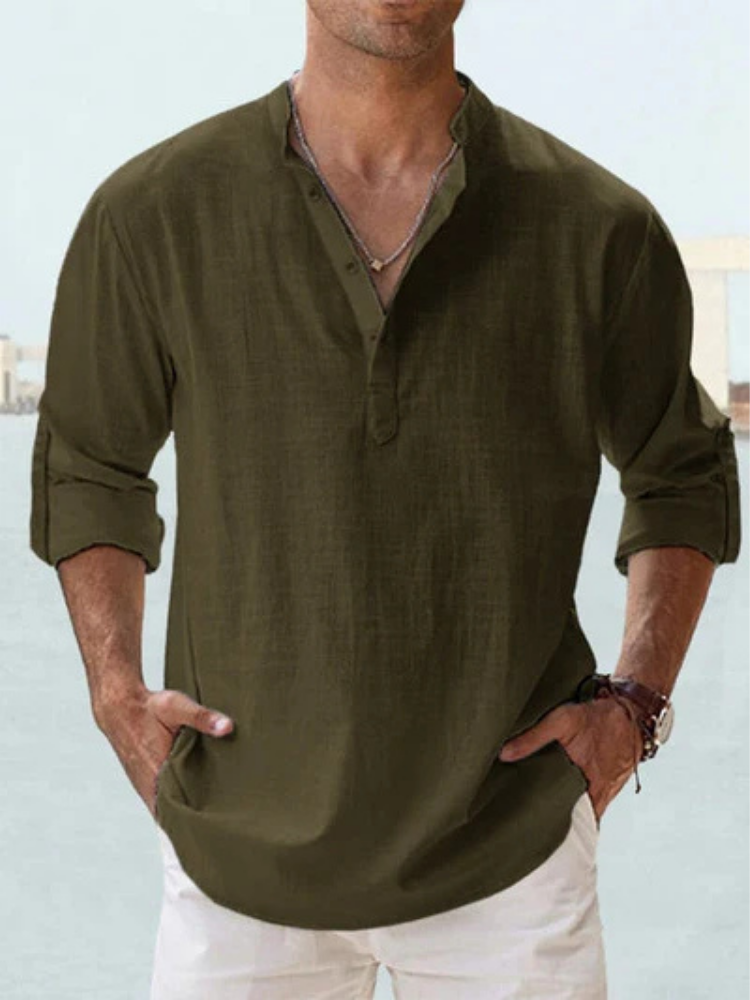 Adriano | Camisa transpirable de lino