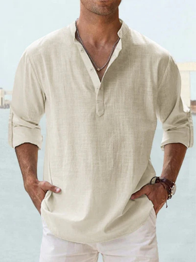 Adriano | Camisa transpirable de lino