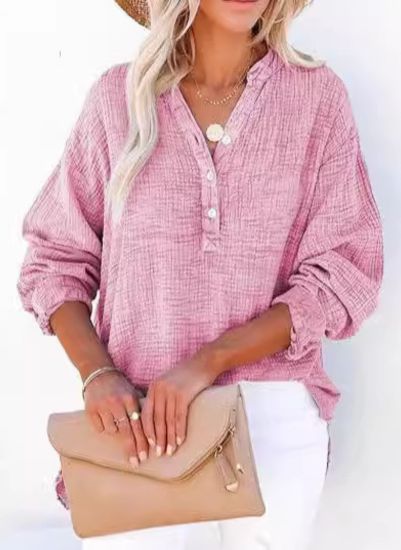 Aroa | Blusa Oversize con Cuello Abierto