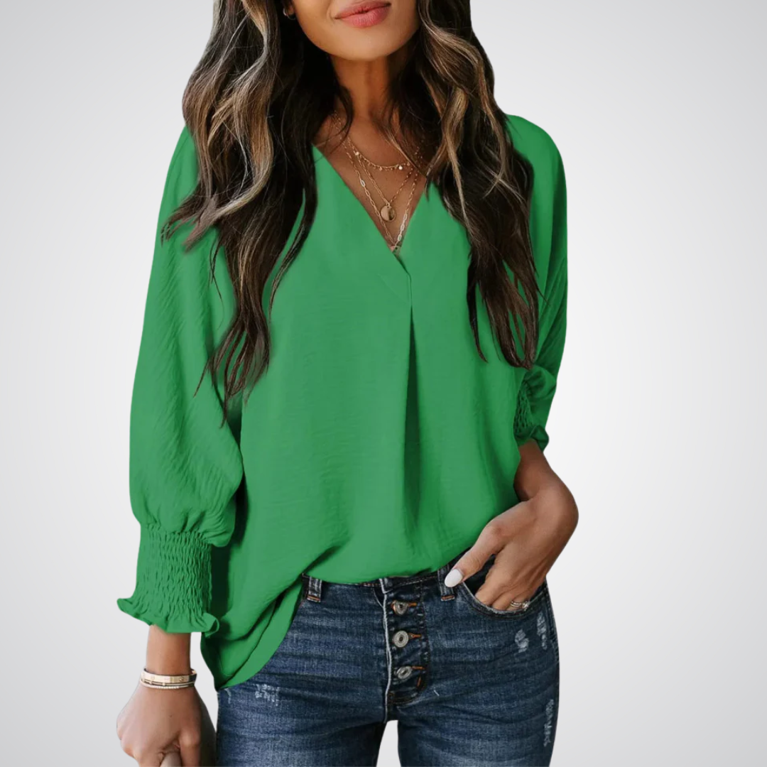 Triana | Blusa Elegante de Estilo Relajado