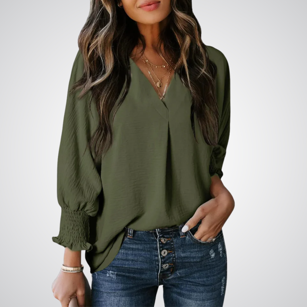 Triana | Blusa Elegante de Estilo Relajado