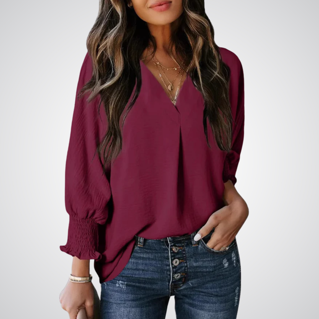 Triana | Blusa Elegante de Estilo Relajado