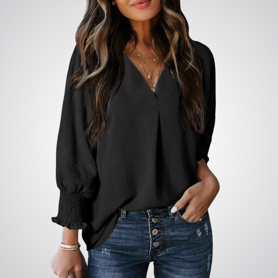Triana | Blusa Elegante de Estilo Relajado