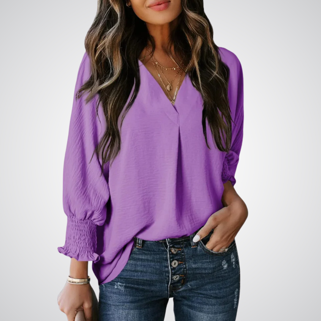 Triana | Blusa Elegante de Estilo Relajado