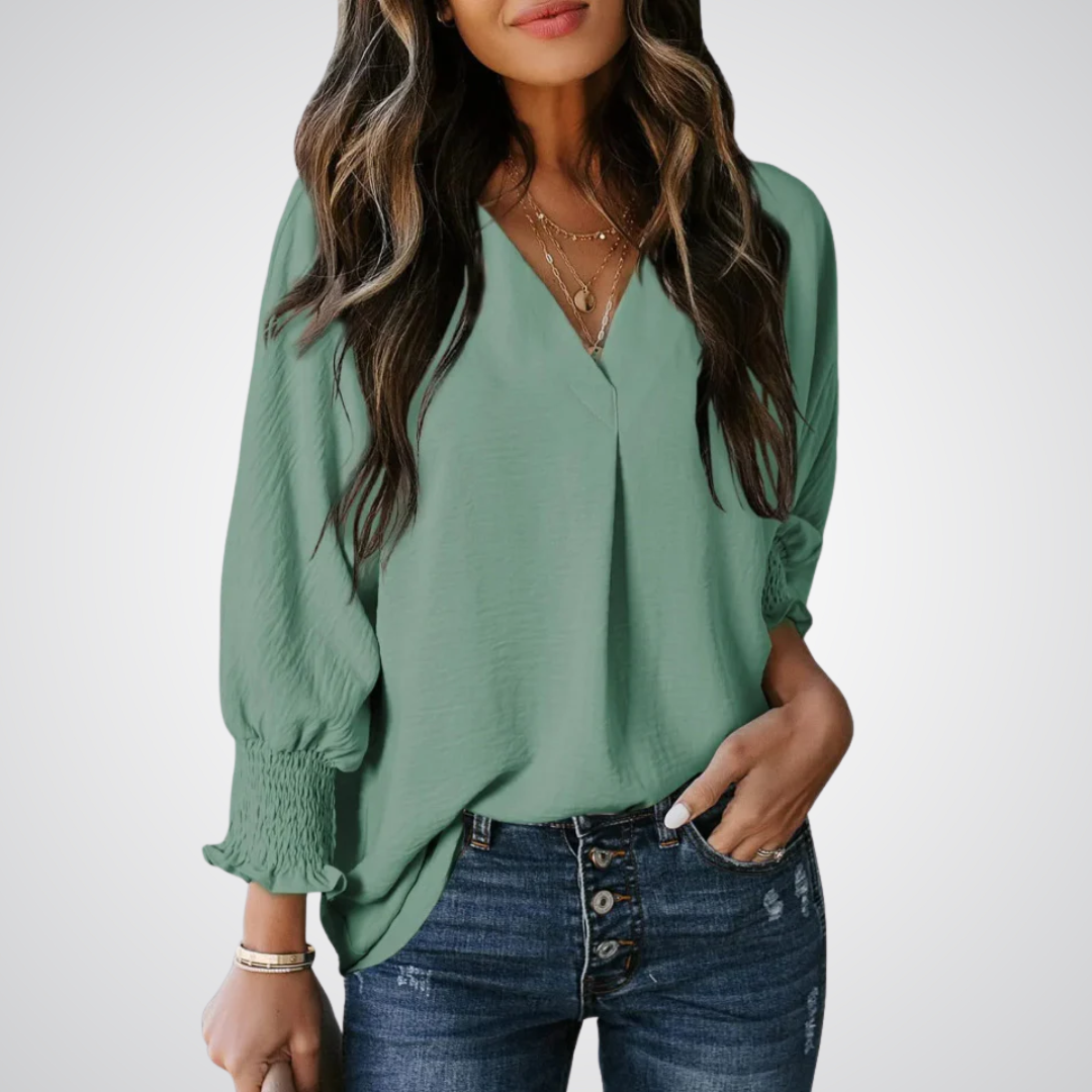 Triana | Blusa Elegante de Estilo Relajado