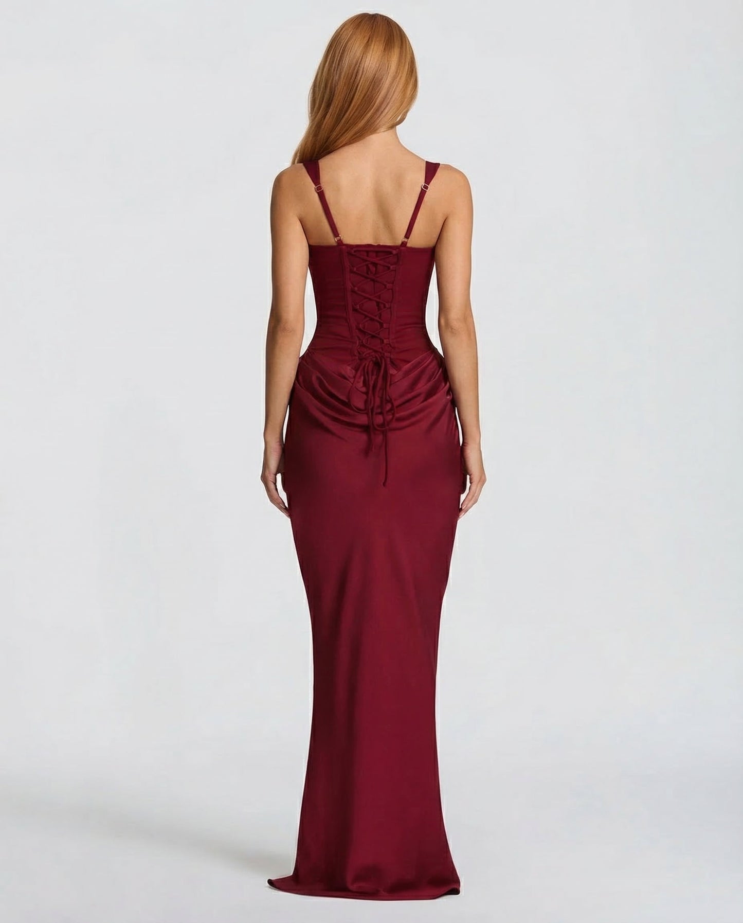 Aria | Vestido Largo de Figura Esculpida
