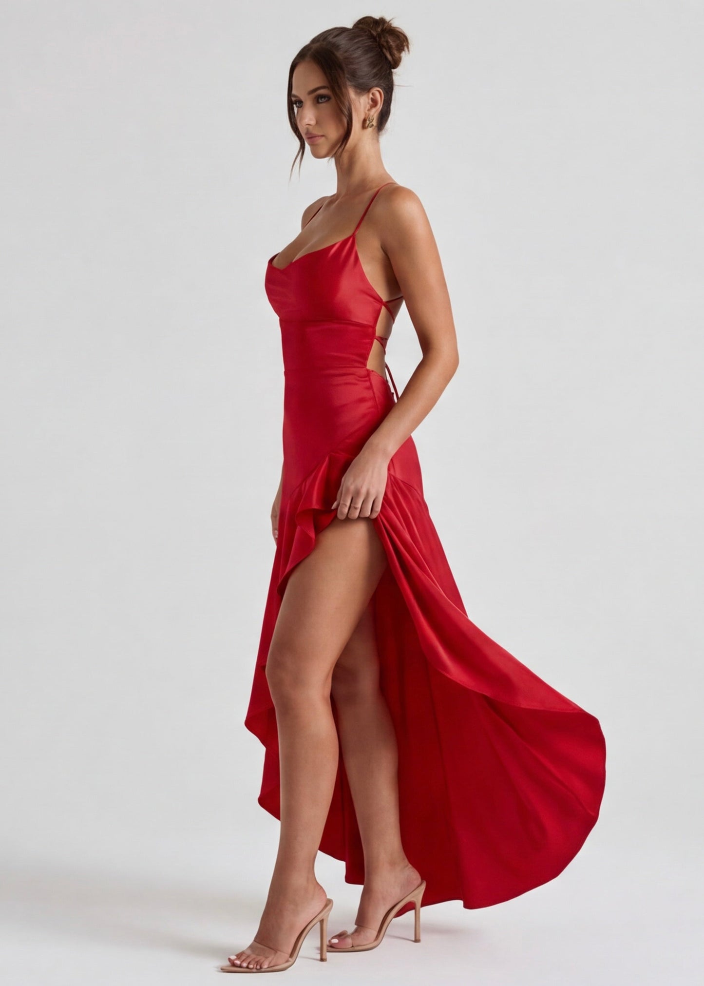 Bruna | Vestido Largo de Presencia Magnética