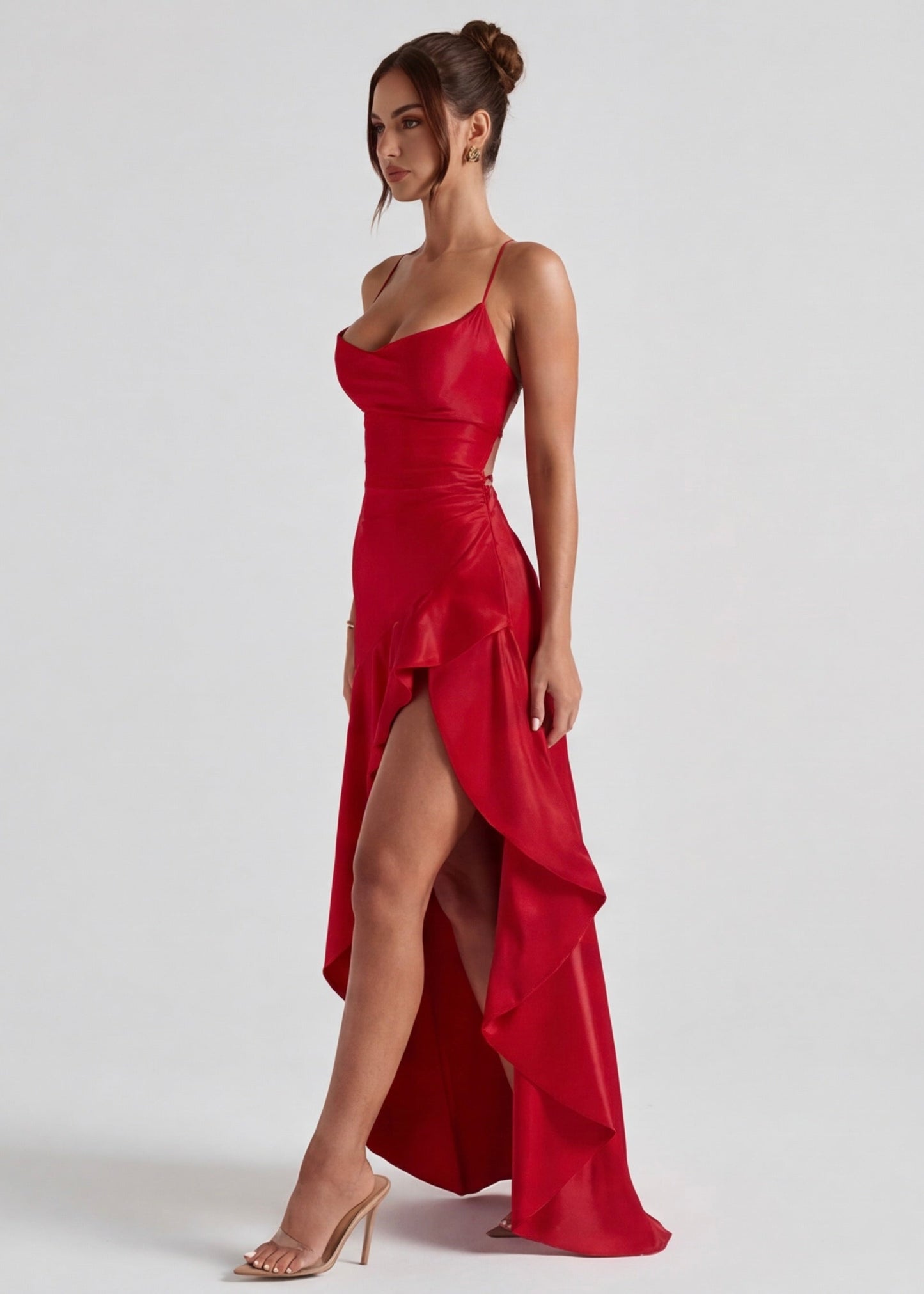 Bruna | Vestido Largo de Presencia Magnética