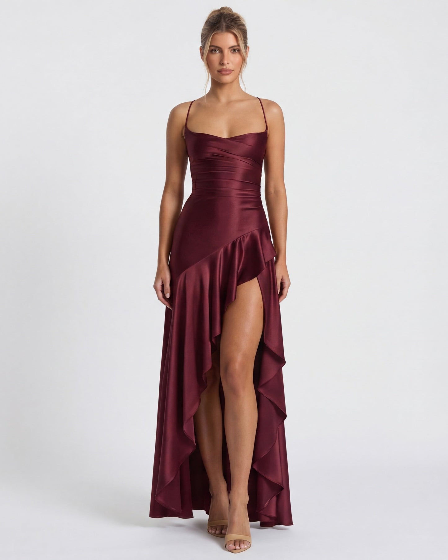 Bruna | Vestido Largo de Presencia Magnética