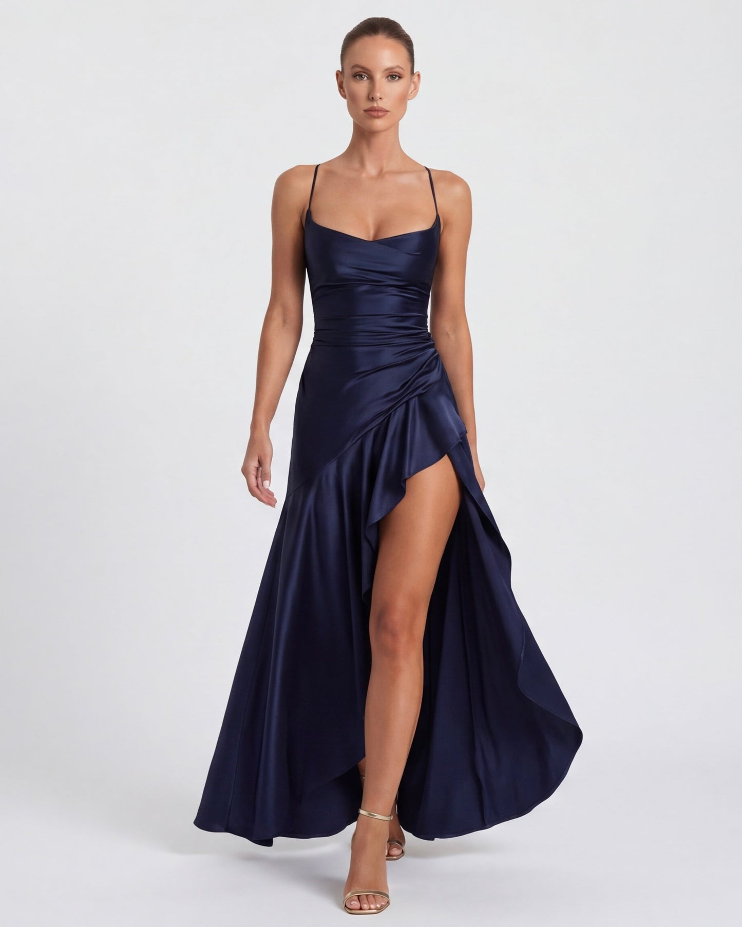 Bruna | Vestido Largo de Presencia Magnética