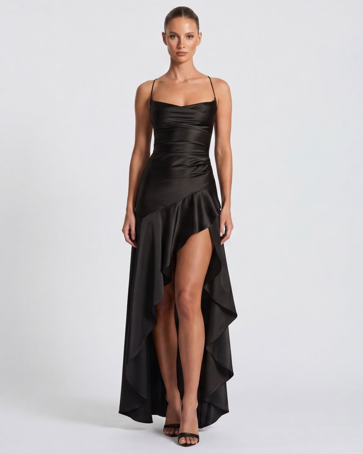Bruna | Vestido Largo de Presencia Magnética